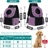 Extra Ventilated Front Chest Pet Carrier Backpack