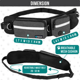 Deluxe Hands Free Dog Leash Bag