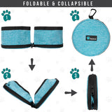 2-in-1 Collapsible Pet Travel Bowls