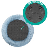 Fluffy Calming Donut Pet Bed
