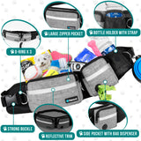 Deluxe Hands Free Dog Leash Bag