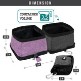 Classic Collapsible Pet Travel Bowls