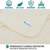 Waterproof Sherpa Pet Blanket