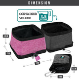 Classic Collapsible Pet Travel Bowls