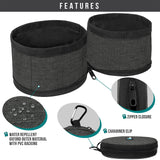 2-in-1 Collapsible Pet Travel Bowls