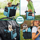 Multi-Carry Bike Basket Pet Carrier