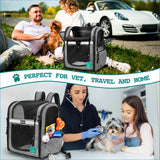 Ultimate 4 Way Entry Pet Carrier Backpack