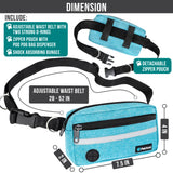 Classic Hands Free Dog Leash Bag