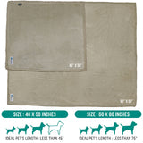 Waterproof Fleece Pet Blanket