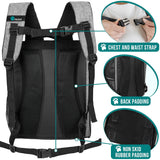 Deluxe 2-Way Entry Pet Carrier Backpack