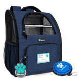 Deluxe 2-Way Entry Pet Carrier Backpack