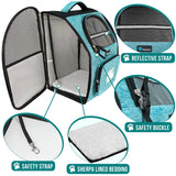 Deluxe 2-Way Entry Pet Carrier Backpack