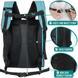 Deluxe 2-Way Entry Pet Carrier Backpack