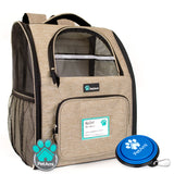 Deluxe 2-Way Entry Pet Carrier Backpack