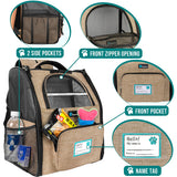 Deluxe 2-Way Entry Pet Carrier Backpack