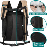 Deluxe 2-Way Entry Pet Carrier Backpack