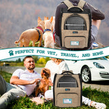 Deluxe 2-Way Entry Pet Carrier Backpack
