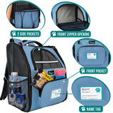 Deluxe 2-Way Entry Pet Carrier Backpack