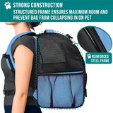Deluxe 2-Way Entry Pet Carrier Backpack