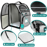Deluxe 2-Way Entry Pet Carrier Backpack