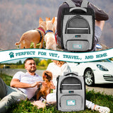 Deluxe 2-Way Entry Pet Carrier Backpack