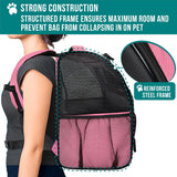 Deluxe 2-Way Entry Pet Carrier Backpack