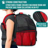 Deluxe 2-Way Entry Pet Carrier Backpack