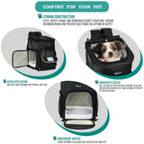 Premium 4 Way Entry Pet Carrier Backpack