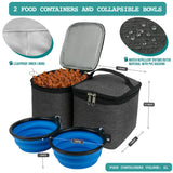 Deluxe Pet Travel Set Organizer Backpack