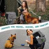 Deluxe Pet Travel Set Organizer Backpack
