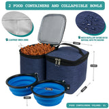 Deluxe Pet Travel Set Organizer Backpack