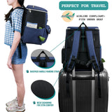 Deluxe Pet Travel Set Organizer Backpack