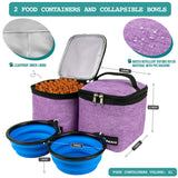 Deluxe Pet Travel Set Organizer Backpack