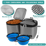 Deluxe Pet Travel Set Organizer Backpack