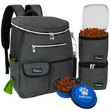 Deluxe Pet Travel Set Organizer Backpack