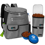 Deluxe Pet Travel Set Organizer Backpack