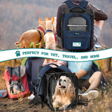 Expandable 3-Way Entry Pet Carrier Backpack