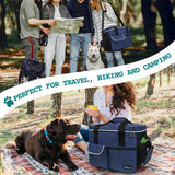 Deluxe Pet Travel Set Organizer Tote Bag