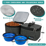 Deluxe Pet Travel Set Organizer Tote Bag