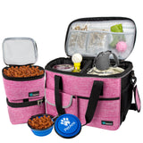 Deluxe Pet Travel Set Organizer Tote Bag
