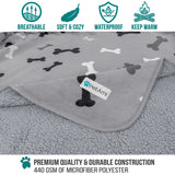 Waterproof Sherpa Pet Blanket