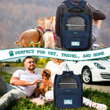 Deluxe 2-Way Entry Pet Carrier Backpack