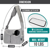 Crossbody Sling Bag Pet Carrier