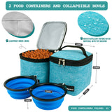 Deluxe Pet Travel Set Organizer Backpack