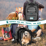 Expandable 3-Way Entry Pet Carrier Backpack