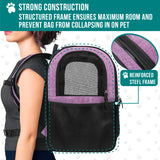 Ultimate 4 Way Entry Pet Carrier Backpack