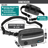 Classic Hands Free Dog Leash Bag