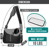 Crossbody Sling Bag Pet Carrier