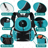 Extra Ventilated Front Chest Pet Carrier Backpack