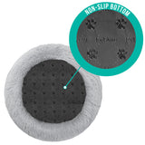 Fluffy Calming Donut Pet Bed